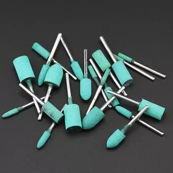 7 шт. 3–12 мм шлифовальные насадки, компактные, превосходной остроты, эластичные, различные полировальные насадки 7pcs Cone Shape