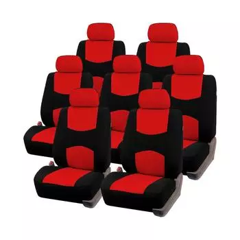 7 шт. чехлов на сиденья автомобиля, защитный чехол для сиденья, совместимый с подушками безопасности, чехлы для автомобильных сидений, универсальные автомобильные аксессуары, несколько цветов