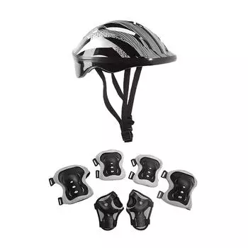 7 шт. детские защитные накладки на локти и колени, велосипедный спорт, безопасность, шлем для катания на роликах, защита на запястья, комплект защитных накладок для детей # g30