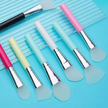 7 шт. DIY кисть для смешивания грязи для лица кисть для макияжа силиконовая маска кисть набор многоразовых домашних белый