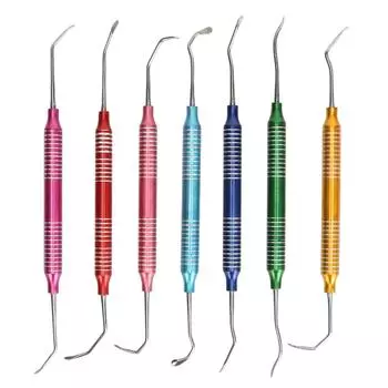 7 шт., инструмент для лифтинга синуса, инструмент из нержавеющей стали, уменьшающий повреждения, инструменты для имплантации синус-лифтинга Ele