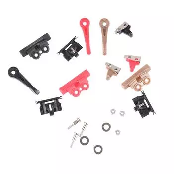 7 шт./компл. сменная головка для стрижки волос с направляющим блоком, электрические машинки для стрижки чёрный