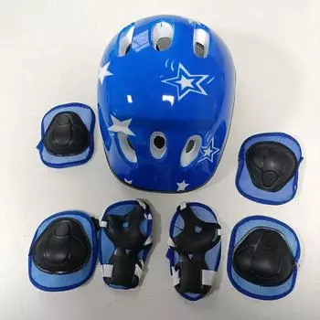 7 шт./компл. утолщенный защитный шлем для коленей для скейтборда, детский балансирующий автомобиль, катание на коньках розовый