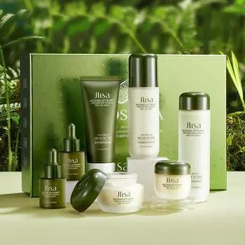 7 шт./компл., увлажняющий набор для ухода за кожей с белыми трюфельными дрожжами и дрожжами против морщин, нежный увлажняющий, увлажняющий набор для водного крема для кожи