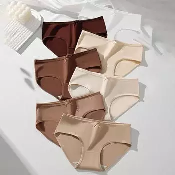 7 шт./компл. женские трусики, дышащее хлопковое нижнее белье, однотонные трусики, мягкие трусы для девочек, сексуальные трусы с низкой талией, женское нижнее белье M&7pcs