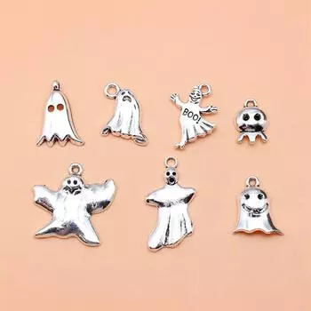 7 шт. / Комплект Призрачные амулеты Ювелирные изделия Материалы Винтаж