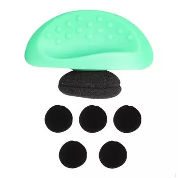 7 шт. магнитный прецизионный очиститель для аквариума, мерный стаканчик, зеленый зелёный