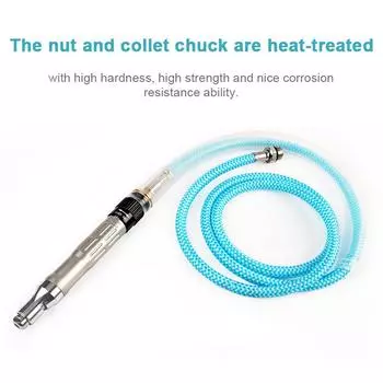 7 шт., набор пневматических шлифовальных станков, алюминиевая шлифовальная ручка, высокая скорость вращения 70 000 об/мин, 1/4 разноцветный