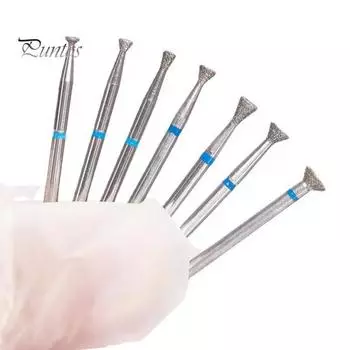 7 шт., набор сверл для ногтей, разные размеры, сверхмощная наждачная пилочка для дизайна ногтей, шлифовальная машинка для педикюра, маникюра, аксессуары, сменный комплект Sets