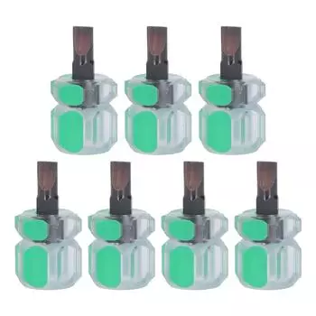 7 шт. отвертка с плоской головкой Stubby, многофункциональная, специальная для швейной машины, отвертка Stubby с