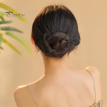 7 шт. палочки для волос U-образной формы универсальный инструмент для укладки волос заколка для волос на затылке ленивый пучок аксессуар для волос A