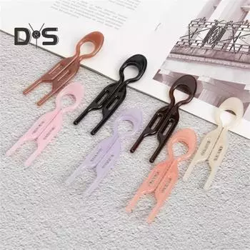 7 шт. палочки для волос U-образной формы универсальный инструмент для укладки волос заколка для волос на затылке ленивый пучок аксессуар для волос A