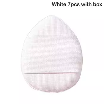 7 шт., профессиональные косметические подушечки мини-размера, 7 шт., консилер, тональный крем, пуховка для пальцев, набор губок для макияжа, инструмент для красоты