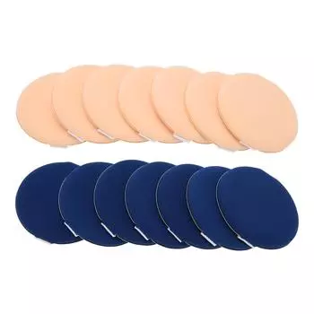 7 шт., пуховка, косметическая установка, пуховки для макияжа, инструмент для макияжа, рассыпчатая пудра для макияжа Dark Blue