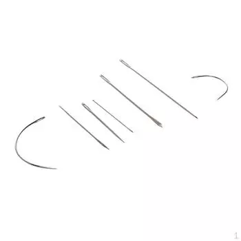 7 шт., ремонтный комплект для шитья, обивочный ковер, кожаный изогнутый холст