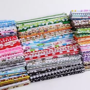 7 шт. ручной работы, прочная на разрыв, экологически чистая ткань для шитья, износостойкая, напечатанная пэчворк для K