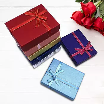 7 шт. шкатулка для хранения ювелирных изделий портативная для женщин мини-кейс контейнер для хранения сувениров