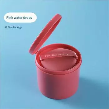 7 шт. Спонж для макияжа с текстурными узорами, не впитывающий, пуф для смешивания, аппликатор для жидкого и пудрового макияжа, инструмент для бесшовной ретуши, для влажного и сухого использования Water Drop 7pcs розовый