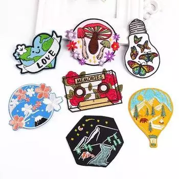 7 шт./упак. гладильная заплатка для одежды термоклеевые заплатки на одежду