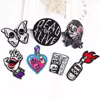 7 шт./упак. нашивки для одежды железные нашивки для шитья одежды