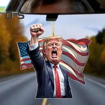 7 шт. забавные подвески с персонажами рождественские украшения с шнурком легко повесить подвески на рождественскую елку украшение для зеркала заднего вида 7pcs