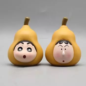 7 см аниме мелок Shin chan GK cos тыква ручная работа модель настольный автомобиль декор модная игрушка подарок коллекция украшение мультфильм милый A