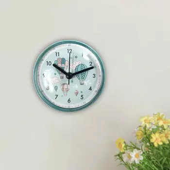 7 см кухонный туалет маленькие настольные часы бесшумные водонепроницаемые мини присоски настенные для душа на открытом воздухе Balloon
