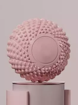 7 см Ручная магнитная терапия Шипастый массажный мяч для рук и ног Расслабляющий массажер для тела Снижение давления Карманный массажер Инструмент для ухода за здоровьем чёрный