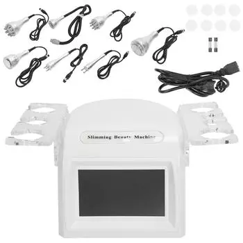 7 в 1 аппарат для похудения, бытовой ультразвуковой кавитационный антицеллюлитный массажный аппарат 220 В AU AU Plug