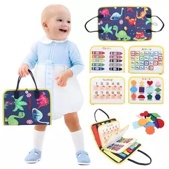 7 в 1 Монтессори образовательная детская ткань ткань практика изменения делает морщины раннего образования уход за детьми ребенок для малышей игрушка, игрушка, игрушка, игрушка,