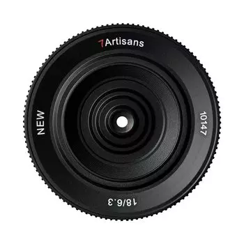 7artisans 18mm F6.3 II Объектив-блинчик Широкоугольный объектив Маленький и легкий APS-C Ручной (Sony E-крепление)