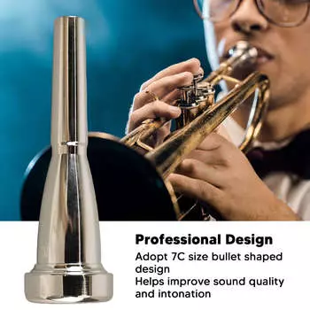 7C мундштук для трубы металлический мундштук аксессуар для музыкального исполнения