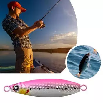 7CM/40G металлическая приманка для джиггинга дальнего заброса реалистичная светоотражающая искусственная твердая приманка для пресной воды