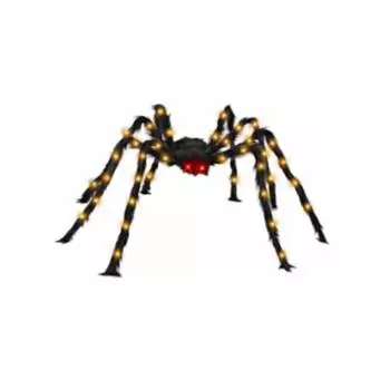 7in Jumbos Halloween Light Up Spider Scary Giant Spider For Indoor Outdoor Halloween Spider Decorations Party Favors Yard Home House Dcor Multicolor One Size