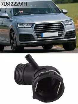 7L6122291H Соединитель шланга охлаждающей жидкости Верхняя трубка Адаптер радиатора Для VW