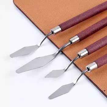7Pcs/Set из нержавеющей стали картина маслом ножи картина маслом скребок инструменты искусства