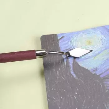 7Pcs/Set из нержавеющей стали картина маслом ножи картина маслом скребок инструменты искусства