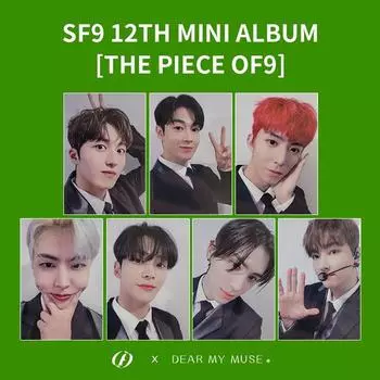 (7шт комплект) 12-й мини-альбом SF9 - The Piece Of9 [Фотокарта DMM] SET