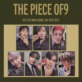 (7шт комплект) 12-й мини-альбом SF9 - The Piece Of9 [Фотокарта Jump Up] SET
