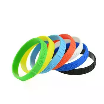 7шт. разноцветных силиконовых резиновых браслетов-браслетов для объектива камеры