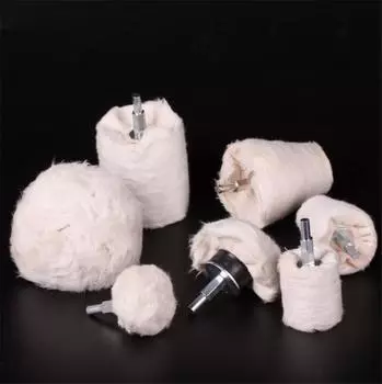 7x Metal Polishing Kit Buffing Pad Mop Wheel For Aluminum Stainless Steel Chrome