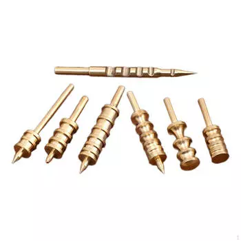 7x насадок для полировки кожи, инструменты для полировки кожи, профессиональная декоративная строчка нитками