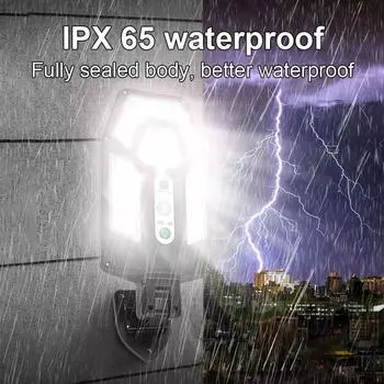 8000LM солнечные фонари уличные с 3 режимами водонепроницаемый датчик движения охранное освещение светодиодные настенные солнечные лампы дворовый солнечный свет