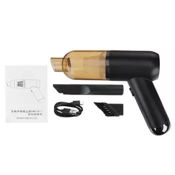 8000PA Ручной домашний пылесос с быстрой зарядкой, беспроводной мини-пылесос с высокой всасывающей способностью белый