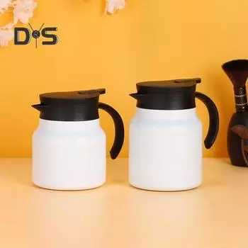 800/1000 мл прессовый чайник многоразовый полезный термокофейник с фильтром 800ML чёрный