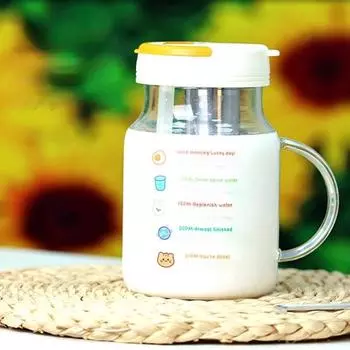 800 мл прозрачные стаканы с трубочкой чашка для дома и кухни питьевая бутылка для воды с ручкой напиток чай кофе чашка