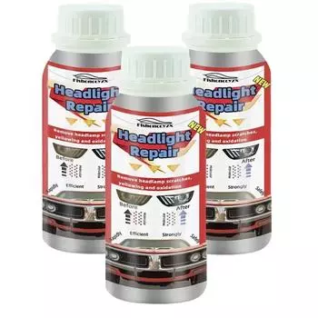 800 мл Жидкий полимерный химический полироль для фар Ремонтная жидкость для восстановления царапин Полировка фар Комплект
