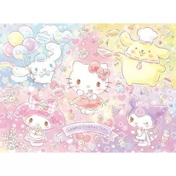 Пазл из 800 деталей - Sanrio Twinkle (Мини), популярная корейская головоломка