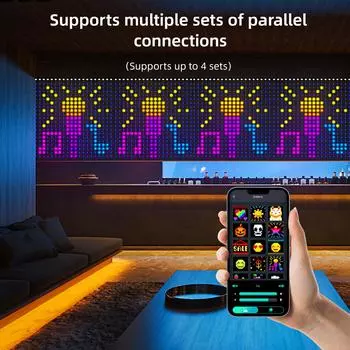 800 светодиодов Умные занавески Светильники Bluetooth Приложение Светодиодная гирлянда RGB Сказочные огни DIY Музыка Изменение Дисплей для украшения окна спальни USB PLUG