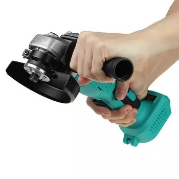 800 Вт Бесщеточная Аккумуляторная Угловая Шлифмашина Электрическая Шлифовальная Машина Электроинструмент 100mm чёрный